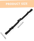 2 Pack Heavy Duty Tie Down Straps With Quick Release Buckles For Easy Lashing Of Golf Trolleys, Camping Gear, Yoga Mats And More