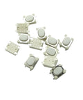 Heavy Duty 100 Pcs Control Key Touch Switches Plus Vw With Reliable Feedback For Mechanics Who Want Smooth Operation And Lasting Durability To Maintain Controls Saving Cash On Repairs With Strong Parts No Breakage Unlike Cheap Options That Fail Early. 3mm x 6mm x 2.5mm touch switches