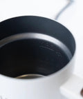 Interior view of Electric Milk Frother 4 In 1 for Hot and Cold Foam One Touch Automatic Milk Steamer and Warmer Machine