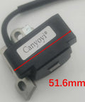 Plug And Play CDI Module Ignition Coils Replacement For Hilti DSH 700X And 900X Gas Cutoff Saw close-up, 51.6mm measurement