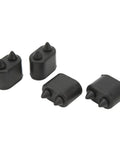 Premium High Strength Rubber Door Jamb Bumpers Kit Stopper Pads For Cutlass Ciera Noise Reduction Silent Hitting And Heavy Duty Body Protection Upgrade, 4-pack