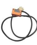 Revolving Speed Sensor 0039460402 for Forklifts Golf Carts Electric Vehicles, orange sensor with black cable and plug.