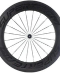 88mm Carbon Fiber Wheelset For 700C Clincher, 23mm Inner Width, 3K Matte Rim, EN Tested, 1835g Per Pair, Basalt Braking Surface