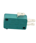 Two Pack Push Button Actuator Limit Switch KW3-0Z, 16A 125V/250V AC showing side view with terminals. Heavy Duty Switch for Machinery.