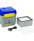 High Performance Soldering Fume Extractor With 3.9 Ft Hose For Clean Air, Quiet 53 dB, 110 W Power, Max 167 CFM, Min 92 CFM, Prefilter And Filter