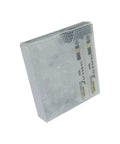 Packaging of 1/2 Inch Shank 4 Flute Ball End Mill, Stainless Steel, ACO Finish, visible through translucent box.