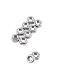 A2 Stainless Steel Hex Socket Screw And Nut Kit, 250 Piece Fastener Set with multiple hex nuts visible, rust resistant for repairs.