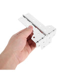 Beefy Heavy Duty Stainless Steel Self Closing Reversible Door Hinge Set 2 Pieces Corner Wrap Connector Hinge Hardware hand-held