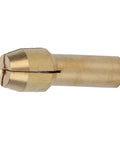 Single brass collet from Set Of 10 Dope Mini Brass Collets For Rotary Tools 0.5-3.2mm Chuck Size Fits Electric Grinders And Mini Drills