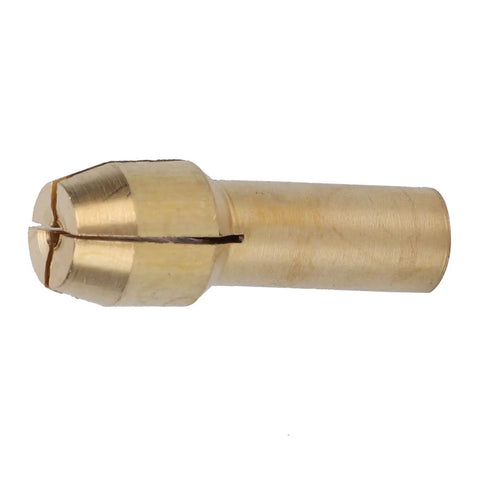 Single brass collet from Set Of 10 Dope Mini Brass Collets For Rotary Tools 0.5-3.2mm Chuck Size Fits Electric Grinders And Mini Drills