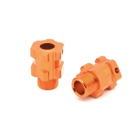 High Performance 17mm Hex Wheel Hub Adapters Four Pack For 1 To 7 Scale DBX07 RC Cars Compatible With ZD Racing Upgrades Durable Alloy Replacement