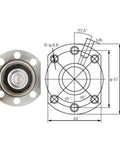 Awesome SFU2005 5mm Lead Ball Screw Kit With Machined Ends RM2005 Nut BK15 BF15 Supports Plus Coupler For DIY CNC And 3d Printer Builds flange and dimension diagram