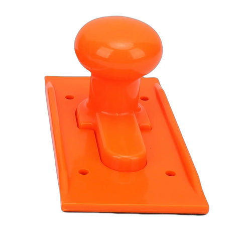 Beefed Up Safety Push Block For Table Saw And Router With Textured Anti Slip Grip And Guiding Structure Two Mounting Holes
