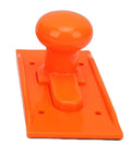 Orange single push block for Two Pack Woodworking Push Blocks Safety Push Sticks for Table Saw Router Jointer and Bandsaw Non Slip Textured Grip