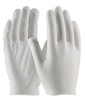 Killer Comfort Fit Womens Cotton Lisle Glove Liners Lightweight Workwear Underlay Perfect For Latex And Vinyl Disposables Slick White Pack Of Twelve Pairs showing two pairs of cotton glove liners.