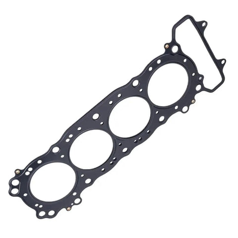 Premium Multi Layer Steel Motorcycle Engine Cylinder Head Gasket 12251 Mas 003 fits Honda CB900F, CB919, CBR900RR, CBR919RR, multilayer design.