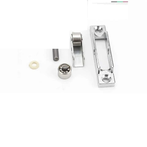 8 Pcs Double Wheel Rollers For Sliding Doors And Windows Smooth Out The Track with metal parts for easy installation and repair.