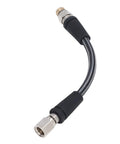 Carbon Fiber Woven Diving Hose With Dope High Pressure Precision, lightweight snorkel regulator line on white background.