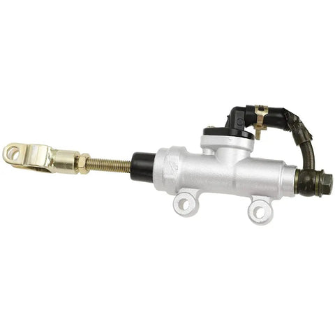 Rear Foot Disc Hydraulic Brake Master Cylinder Caliper Assembly Fits 150cc 200cc 250cc Go Karts ATVs Quad Bikes Dune Buggy