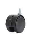 Mobile Whiteboard Caster Wheels Set Of 4 For Viz-Pro 1.58 Inch Wheel Diameter M8 Thread 0.59 Inch Thread Length 0.315 Inch Thread Diameter