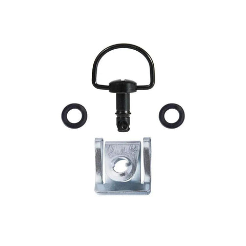Shop Grade Motorcycle Quick Release Fasteners For Hassle Free Bolt On Upgrades, D Ring Screws in Matte Black with Accessories.