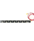 Lit LED Light Strip For Adventurer 5M Pro 3D Printer with red cables, enhances visibility, compatible with Adventurer 5M Pro AD5X