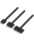 Pro Grade Leatherworking Tool Kit 3 Piece Cobbler Prong Chisel Set With 2 4 6 Tooth Row Hole Puncher Steel Punch Leather Craft Punch