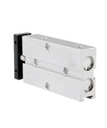 Compact Twin Rod Pneumatic Air Cylinder TN25 Series 25mm Bore Dual Action Double Acting With Long Stroke Options Aluminum Body