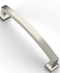 10 Pack 5 Inch Cabinet Handles Brushed Satin Nickel Center To Center 128mm Pulls For Cabinets Cupboards And Drawer Fronts Kitchen Hardware