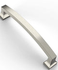 30 Pack 5 Inch Brushed Satin Nickel Cabinet Handles For Kitchen Cabinets And Cupboards 128mm Hole Centers Rugged Drawer Pulls