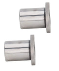 Heavy Duty Linear Motion Bearing Set With 25Mm Bore Ellipse Flange Ball Bearings 2 Pack For Machinery Equipment Built To Last From Bearing Steel Wear Resistant And Smooth Friction Reduction. Two 25mm bore ellipse flange linear motion bearings