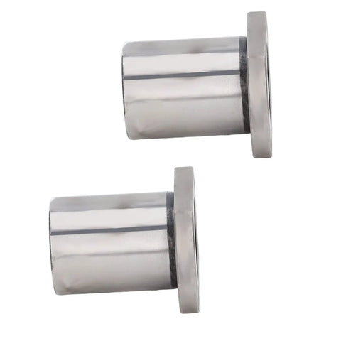Heavy Duty Linear Motion Bearing Set With 25Mm Bore Ellipse Flange Ball Bearings 2 Pack For Machinery Equipment Built To Last From Bearing Steel Wear Resistant And Smooth Friction Reduction. Two 25mm bore ellipse flange linear motion bearings