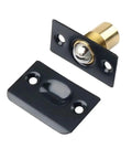 Close-up of 4 Pack Adjustable Ball Catch Door Latches with Spring Tension and Screws Hardware.