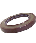 High pressure oil seal for hydraulic pumps, 45x62x7mm fluorine rubber, double lip, brown
