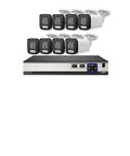 4K 8MP PoE CCTV NVR Surveillance Security Camera Kit with eight cameras and NVR for reliable day and night coverage.
