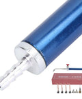 Water Oxygen Welding Torch 8008 with blue handle and accessories for jewelry soldering and gold making