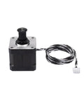 Z Axis Motor Upgrade For X1 And P1 3D Printers With Metal Housing, Precise Z Movement, Replaces Worn Motors, Keeps Prints Steady, Plug And Play Install, Built For Reliable Vertical Motion And Routine Maintenance. black Z-axis motor with cable