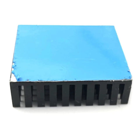 Nema 17 Damper Stepper Motor Vibration Dampers with M3 Screws Steel and Rubber, close-up of blue and black damper, for 3D printers.