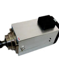 Heavy Duty Workhorse 12KW Air Cooled Spindle Motor for CNC Milling and Turning Machines, compact design with metal casing.