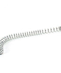 Pre-Rinse Overhead Spring In Chrome Plated Steel For Commercial Kitchens, OEM Replacement Part on white background