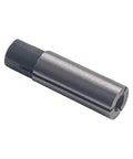 Rock Solid Collet Reducer Adaptor Shank Bit For 1/2 To 1/4 And 1/8 Inch CNC Router Spindles in metallic finish.
