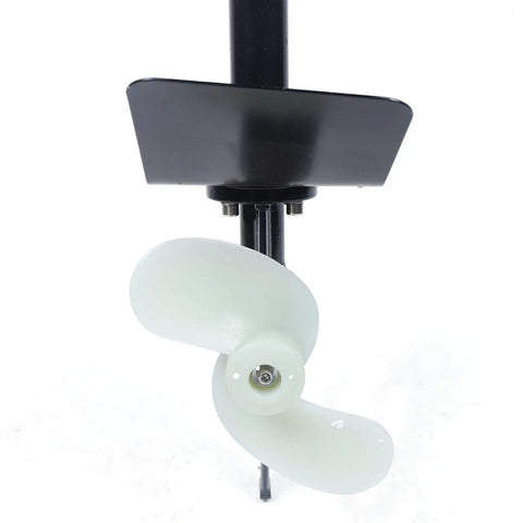 Propeller of Powerful 6HP 170cc Gas Outboard Motor With Air Cooling CDI System for inflatable boats and canoes