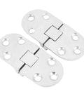 Tough As Nails Heavy Duty Door Hinges Crafted From Premium 316 Stainless Steel Boasting Mirror Polish Shine And Marine Grade Saltwater Shielding - Pair
