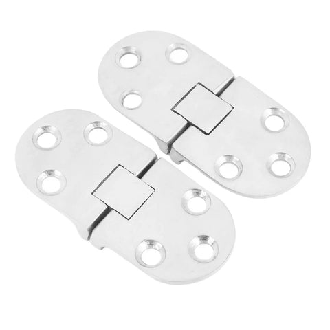 Tough As Nails Heavy Duty Door Hinges Crafted From Premium 316 Stainless Steel Boasting Mirror Polish Shine And Marine Grade Saltwater Shielding - Pair