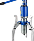 Heavy Duty Hydraulic Gear Puller With 22000 Lb Capacity And Adjustable Three Jaw Design For Yanking Stubborn Hub Assemblies.