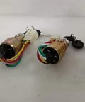 Get Your Machine Running Smooth With This 2pcs Four Position Ignition Switch, 4-wire connectors with keys for utility vehicles.