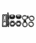M16 Torque Arms For Electric Wheel Hub Motors, Slotted Axle Nut Hardware Kit, Corrosion Resistant Black Painted Steel, Includes Locking Nuts, Compatible With QS, Yuma, And Sotion Hub Motors.