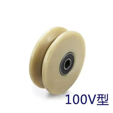 Pro Series Heavy Duty U V Groove Wheel For Sliding Gate Casters Smooth As Butter nylon pulley with double wheel design.