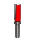 Top Bearing Flush Trim Router Bit 3/4 X 1-3/4 Inch With 1/2 Inch Shank in profile, red tip, and metal shank visible