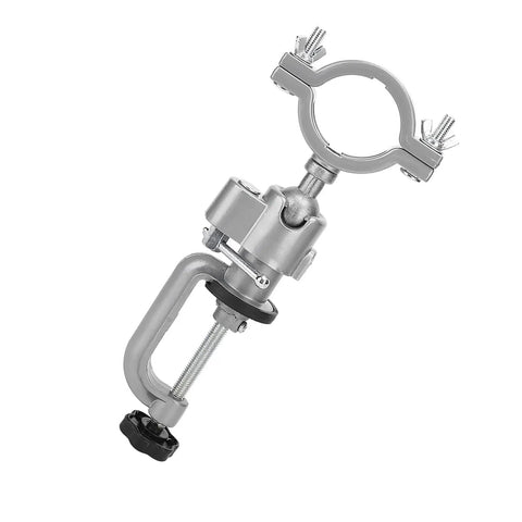 Rock Solid Bench Grinder Stand With Beefy Aluminum Alloy Clamp Universal Angle Grinder Holder Stable Vise Clamp Power Tool Mount For Drill And Grinder Fits Most Benches, aluminum alloy clamp on bench